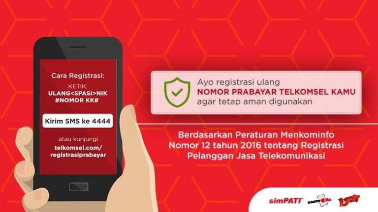 Cara Registrasi Kartu Telkomsel