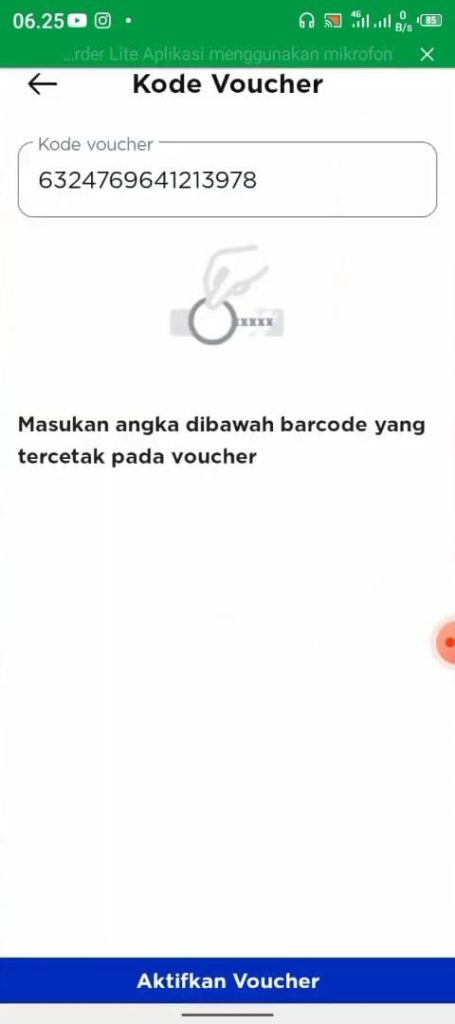 Cara Memasukan Voucher XL Lewat myXL (4)